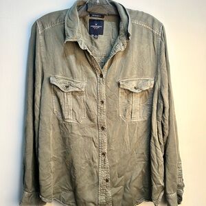American Eagle Outfitters Women’s Olive Top